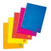 BLASETTI ONE COLOR MAXI FLUO QUADERNO SPIRALATO A4 80GR 60 FOGLI A QUADRETTI 5M COLORI ASSORTITI CONF 5 Pz.