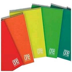 BLASETTI ONE COLOR QUADERNO A SPIRALE A4 60 GR QUADRETTI 5M 60 FOGLI CONF 10 Pz.