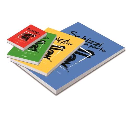 BLASETTI SCHIZZI A PARTE BLOCCO DA DISEGNO 148X210 mm A5 150 FOGLI LISCI COLORI ASSORTITI CONF 5 Pz.