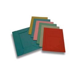 BREFIOCART MANILLA CARTELLINE 3 LEMBI IN CARTONCINO 190 GR 250X330MM COL. GIALLO CONF 50 Pz.