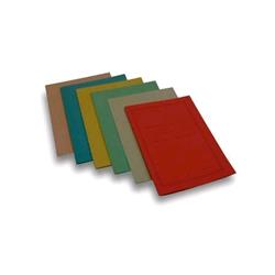 BREFIOCART PANNOSA CARTELLINE SEMPLICI IN CARTONCINO 140 GR 250X350MM COL. ROSSO CONF 100 Pz.