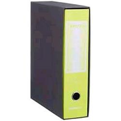 BREFIOCART REGISTRATORE FORMATO PROTOCOLLO 285X350X80 mm COL. GIALLO FLUO CONF 12 Pz.