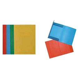 BREFIOCART VIP CARTELLINE 3 LEMBI CON STAMPA IN CARTONCINO 250X350MM A4 COL. AZZURRO CONF 20 Pz.