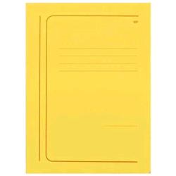 BREFIOCART VIP CARTELLINE 3 LEMBI CON STAMPA IN CARTONCINO 250X350MM A4 COL. GIALLO CONF 20 Pz.
