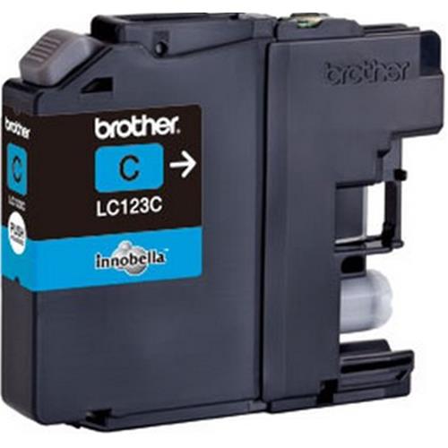 BROTHER LC-123C CARTUCCIA CIANO 600 PAGINE PER MFC-J4410DW/4510DW