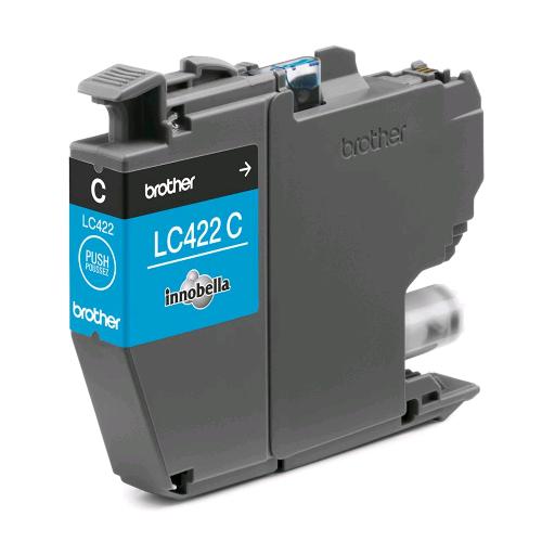 BROTHER LC-422C CARTUCCIA INK JET CIANO PER MFC-J5340DW MFC-J5740DW MFC-J6540DW MFC-J6940DW 550 PAGINE