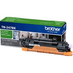 BROTHER TN-247BK TONER ALTA CAPACITA' NERO 3.000 PAG PER HLL3210CW / HLL3230CDW / HLL3270CDW / DCPL3550CDW / MFCL3730CDN / MFCL3750CDW / MFCL3770CDW
