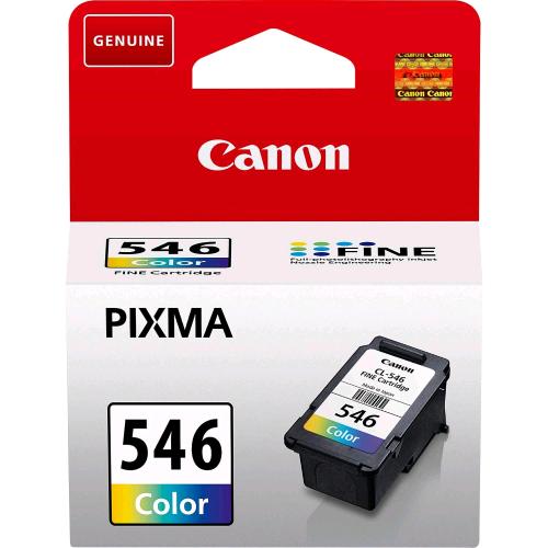 Canon CL-546 C/M/Y – cartuccia ciano, magenta e giallo da 9 ml