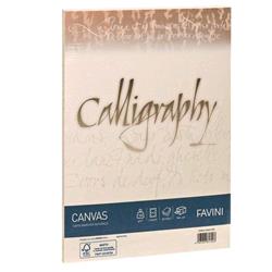 CARTOTECNICA FAVINI CANVAS 50 FOGLI A4 100 GR COLORE AVORIO