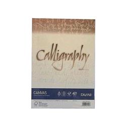 CARTOTECNICA FAVINI CANVAS 50 FOGLI A4 200 GR COLORE AVORIO
