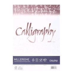 CARTOTECNICA FAVINI MILLERIGHE 50 FOGLI A4 200 GR COLORE BIANCO