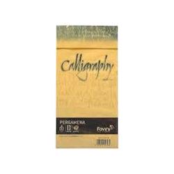 CARTOTECNICA FAVINI PERGAMENA 25 BUSTE 11X22 90 GR COLORE CREMA