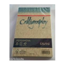 CARTOTECNICA FAVINI PERGAMENA 25 BUSTE 12X18 90 GR COLORE NOCCIOLA