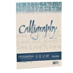 CARTOTECNICA FAVINI PERGAMENA 50 FOGLI A4 190 GR COLORE NATURALE