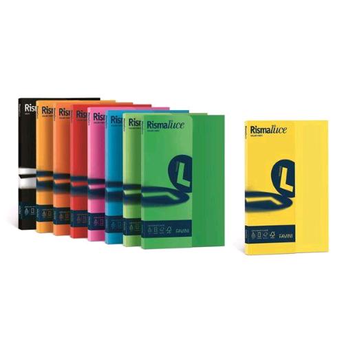 CARTOTECNICA FAVINI RISMA LUCE CARTA A4 100 FOGLI 90 GR COL. NERO 63
