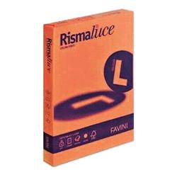 CARTOTECNICA FAVINI RISMA LUCE CARTA A4 50 FOGLI 200 GR COL. ARANCIO 56