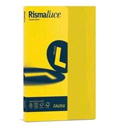 CARTOTECNICA FAVINI RISMA LUCE CARTA A4 50 FOGLI 200 GR COL. GIALLO SOLE 53
