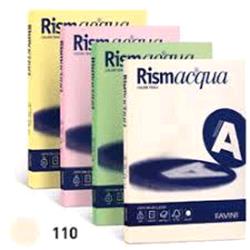 CARTOTECNICA FAVINI RISMACQUA CARTA A4 50 FOGLI 200 GR COL. AVORIO 110