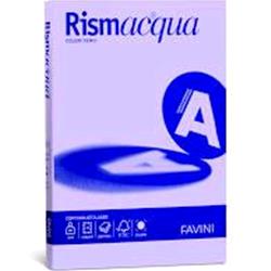 CARTOTECNICA FAVINI RISMACQUA CARTA A4 50 FOGLI 220 GR LILLA 06