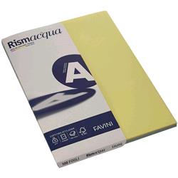 CARTOTECNICA FAVINI RISMACQUA MIX CARTA A4 100 FOGLI 90 GR COL. COL. ASSORTITI