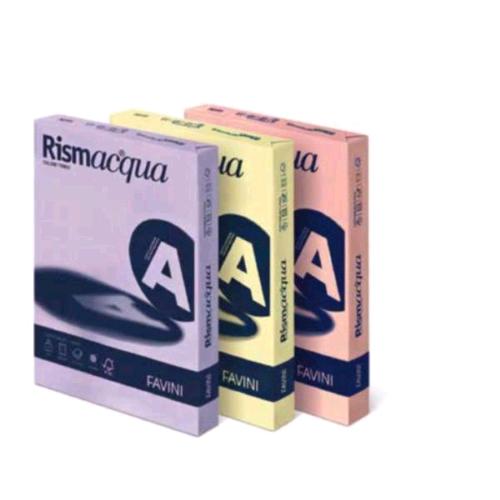 CARTOTECNICA FAVINI RISMACQUA RISMA DA 200 FOGLI 140 GR 29.7 X 42 CM A3 CELESTE