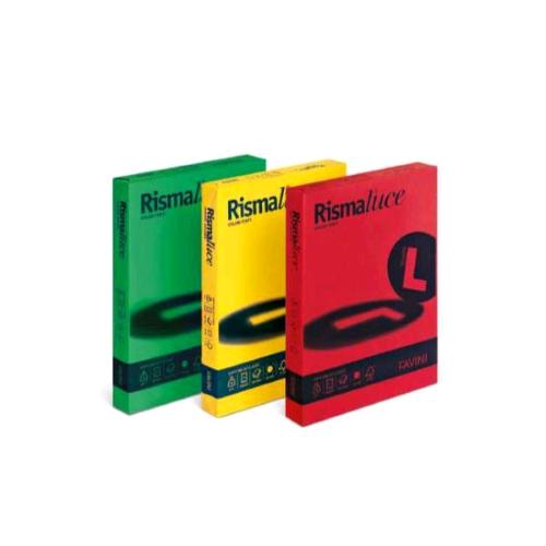 CARTOTECNICA FAVINI RISMALUCE RISMA DA 125 FOGLI 200 GR 29.7 X 42 CM A3 BLU DI PRUSSIA