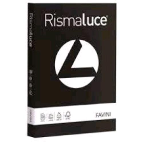 CARTOTECNICA FAVINI RISMALUCE RISMA DA 300 FOGLI 90 GR 29.7 X 21 CM A4 NERO