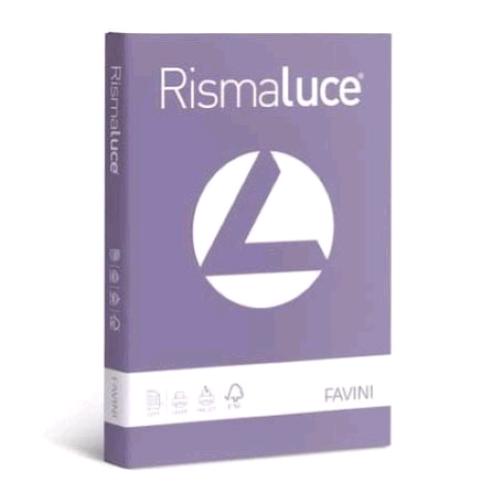 CARTOTECNICA FAVINI RISMALUCE RISMA DA 300 FOGLI 90 GR 29.7 X 21 CM A4 VIOLETTO