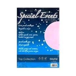 CARTOTECNICA FAVINI SPECIAL EVENTS 20 FOGLI 120 GR A4 COLORE ROSA