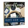 CARTOTECNICA FAVINI SPECIAL EVENTS BUSTA IN CARTA METALLIZZATA GOMMATA DA 120 GR 17X17 CM SABBIA CONF 10 Pz.