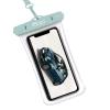 CELLY 500 COLLECTION SPLASHBAG CUSTODIA IMPERMEABILE PER SMARTPHONE FINO A 7" IP68 CHIUSURA ERMETICA LACCIO PER COLLO