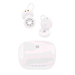 CELLY AMBIENTAL TRUE WIRELESS OPEN-EAR AURICOLARI WIRELESS CAPSULE DESIGN AD ANELLO PER NON ISOLARSI DALL'AMBIENTE CIRCOSTANTE BIANCO