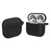 CELLY APPLE AIRPODS 4 GEN AIRCASE CUSTODIA IN SILICONE PER AURICOLARI BLUETOOTH COMPATIBILE CON LA RICARICA WIRELESS NERO