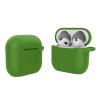 CELLY APPLE AIRPODS 4 GEN AIRCASE CUSTODIA IN SILICONE PER AURICOLARI BLUETOOTH COMPATIBILE CON LA RICARICA WIRELESS VERDE