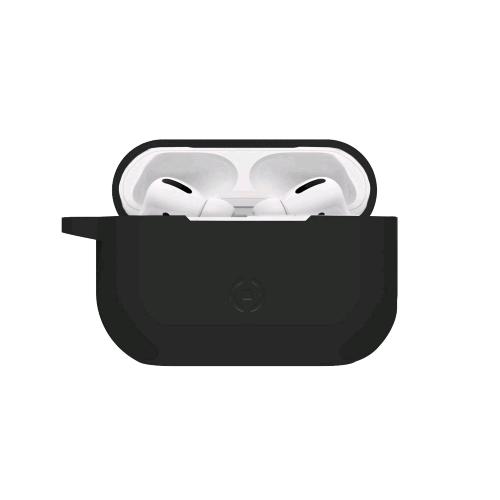 CELLY APPLE AIRPODS PRO AIRCASE CUSTODIA IN SILICONE PER APPLE AIRPODS NERO