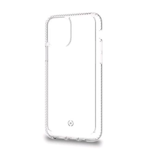 CELLY APPLE iPHONE 11 PRO MAX COVER IN TPU E POLICARBONATO CON EXTRA-PROTEZIONE AGLI ANGOLI TRASPARENTE