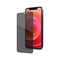 CELLY APPLE iPHONE 12 MINI PRIVACY FULL GLASS PROTEGGI SCHERMO IN VETRO TEMPERATO CON FILTRO PRIVACY NERO TRASPARENTE
