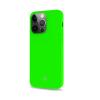 CELLY APPLE iPHONE 13 PRO CROMO COVER IN TPU CON RIVESTIMENTO IN SILICONE E FINITURA SOFT TOUCH VERDE FLUO