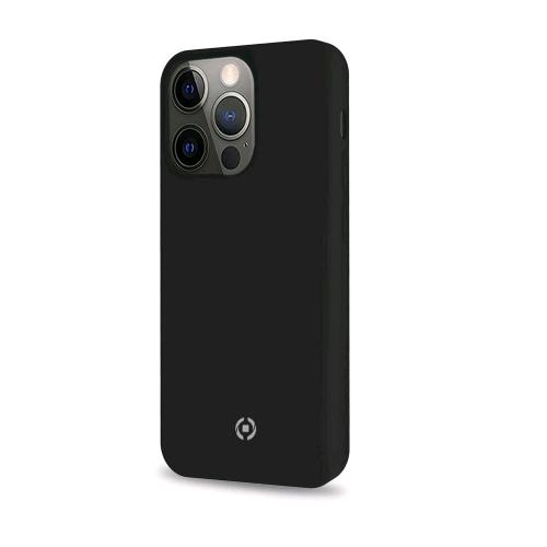 CELLY APPLE iPHONE 13 PRO MAX CROMO COVER IN TPU CON RIVESTIMENTO IN SILICONE E FINITURA SOFT TOUCH NERO