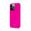 CELLY APPLE iPHONE 13 PRO MAX CROMO COVER IN TPU CON RIVESTIMENTO IN SILICONE E FINITURA SOFT TOUCH ROSA FLUO