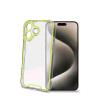 CELLY APPLE iPHONE 16 CUSTODIA IN TPU TRASPARENTE CON BORDI CHE SI ILLUMINANO AL BUIO DI GIALLO