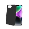 CELLY APPLE IPHONE 16e CUSTODIA IN MORBIDO TPU FINITURA TOUCH RIVESTIMENTO INTERNO IN MICROFIBRA NERO