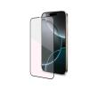 CELLY APPLE iPHONE 16e FULL GLASS PROTEGGI SCHERMO IN VETRO TEMPERATO TRASPARENTE CON BORDO COLORATO NERO