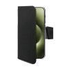 CELLY APPLE iPHONE 17 CUSTODIA Magsafe A LIBRO IN SIMILPELLE CON CHIUSURA FLAP MAGNETICO TASCHINE INTERNE PORTADOCUMENTI E FUNZIONE STAND NERO