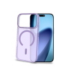 CELLY APPLE iPHONE 17 PRO COVER RIGIDA TRASPARENTE COLORATA IN POLICARBONATO COMPATIBILE Magsafe VIOLA