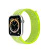 CELLY APPLE WATCH CINTURINO IN VELCRO CHIUSURA RAPIDA CON SISTEMA A STRAPPO COMPATIBILE CON APPLE WATCH 42/44/45 mm GIALLO FLUO