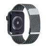 CELLY APPLE WATCH CINTURINO PER APPLE WATCH 42/44/45mm MAGLIA MILANESE CON CHIUSURA MAGNETICA DARK SILVER
