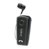 CELLY AURICOLARI MONO CON MICROFONO WIRELESS CAVO RETATTILE CONTROLLO CHIAMATE E VOLUME/MUSICA NOISE CANCELING AVVISO DI NOTIFICA CHIAMATE USB-C CAVO DI RICARICA INCLUSO NERO