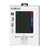 CELLY BOOKBAND APPLE iPAD 10.9 10th gen /APLE iPAD 11 11th gen CUSTODIA A LIBRO CON FUNZIONE STAND ALLOGIAMENTO APPLE PENCILI BANDA ELASTICA PER CHIUSURA NERO