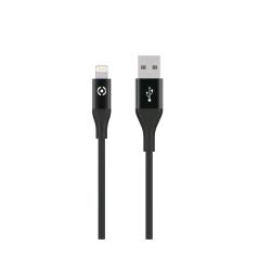 CELLY CAVO 1 X USB TIPO A 1 X LIGHTNING 1 MT NERO